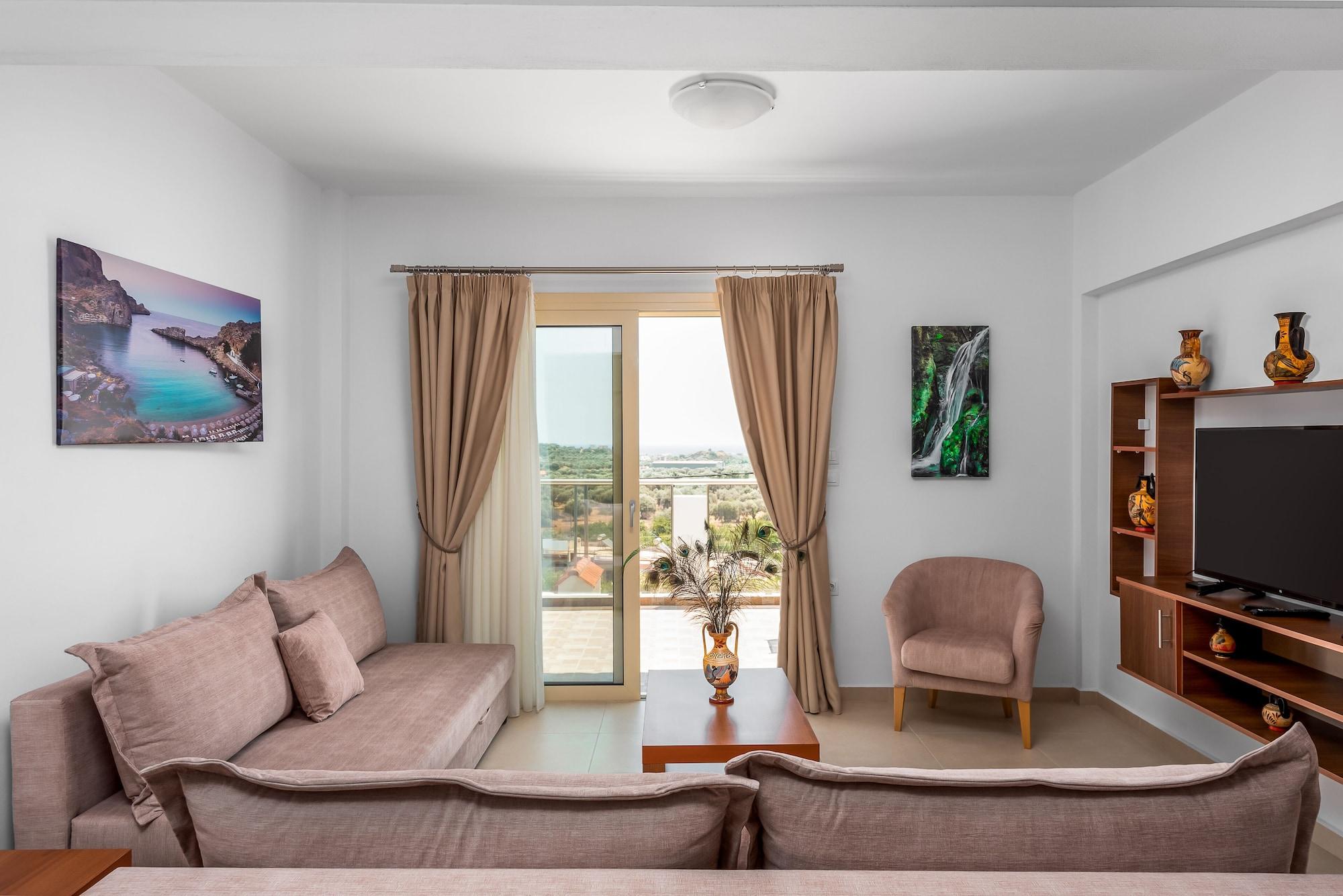 Kolymbia Sun Apartman Kültér fotó